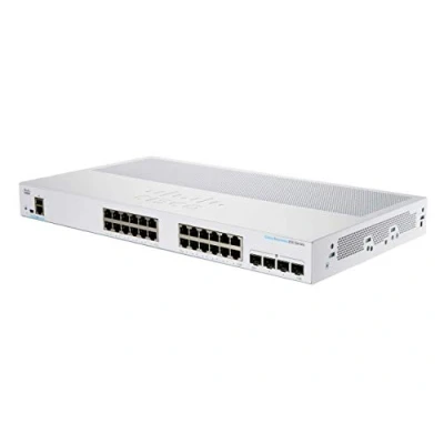 Image of Cisco Business CBS250 24T 4G Smart Switch, 24 Port GE, 4x1G SFP, Limited Lifetime Protection (CBS250 4G)