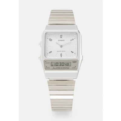 Image of Casio Unisex Watch, Size: One Size, White