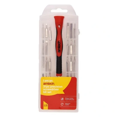 Image of Amtech L0535 31Piece Precision Screwdriver bit Set