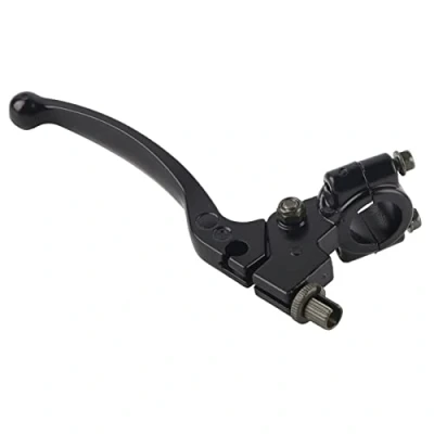 Image of Motorcycle Handlebar Brake Clutch Lever, 22mm 7/8in Folding Lever with Perch Handle Accessories for 50CC 125CC Dirt Pit Bike