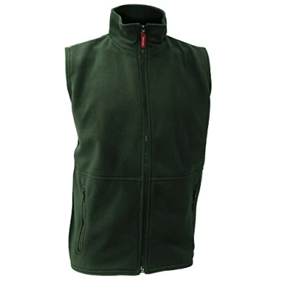 Image of Result Mens Active Anti Pilling Fleece Bodywarmer Jacket (L) (Forest Green)