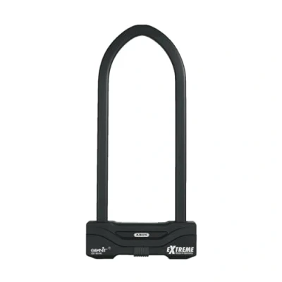Image of ABUS U lock Granit Extreme 59 motorbike and amp; bicycle with XPlus cylinder highest security level 20 shackle height 310 mm
