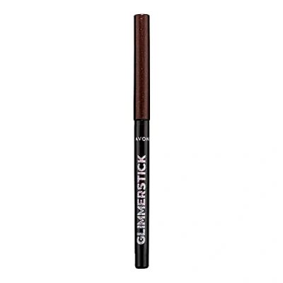 Image of Avon Glimmerstick Diamonds Shimmery Waterproof Eyeliner Black Bioux With Vitamin E 0.28g