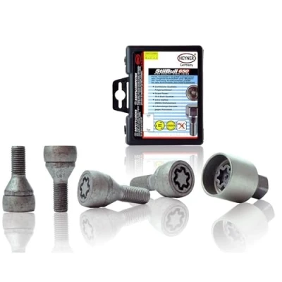 Image of Fits Skoda Citigo 2011 on Locking Wheel Nuts M12x1.5 Set 4 Car Security Locks Anti theft 187/5