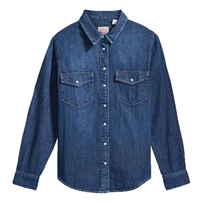 Image of Levi&#039;s Women&#039;s Iconic Western Shirt, Air Space 2, XS