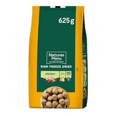 Image of Natures Menu Freeze Dried Complete &amp; Balanced Nuggets Chicken 625gr