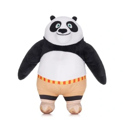 Image of Kung Fu Panda 39002 Posh Paws DreamWorks 25cm (10 inches) Po Soft Plush Toy, Multi