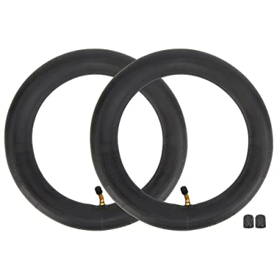 Image of WATODAY 12 1/2&quot; x 2 1/4&quot;(12.5x2.25) Scooter Inner Tube Replacement for Pocket Mod Chrissy Hannah Montana With Angled Valve Stem