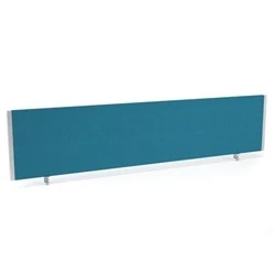 Image of Impulse/Evolve Plus Bench Screen 1800 Maringa Teal Silver Frame