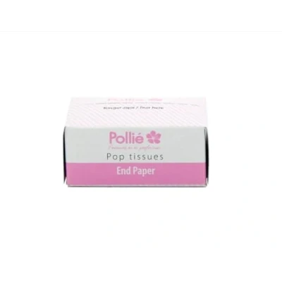 Image of IBEAUTY Pollie Pop Up Tissues Perm End Papers Individual 200 Sheet Box Salon Home