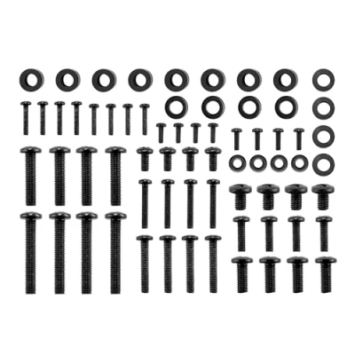 Image of VonHaus Universal TV Mount Screws Kit Hardware Compatible with Most TVs, Monitors up to 80&#039;&#039; Includes M4, M5, M6 &amp; M7 Screws, Spacers and Washers, Works Wall Bracket Stand 68pc