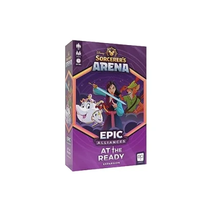 Image of USAopoly Disney&#039;s Sorcerer&#039;s Arena: At the Ready Card Game Ages 13+ 2 4 Players 35+ Minutes Playing Time