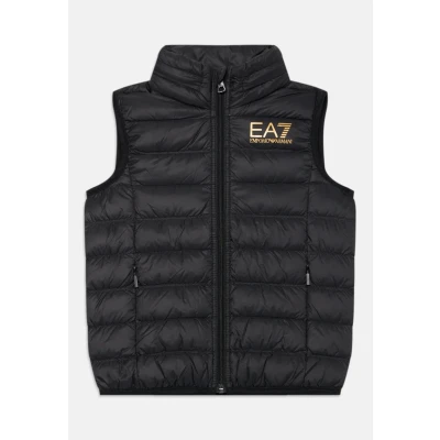 Image of Emporio Armani EA7 CORE ID DOWN WAISTCOAT boys&#039;s Children&#039;s Jacket in Black