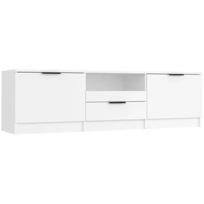 Image of vidaXL TV Cabinet White 140x35x40 cm Engineered Wood