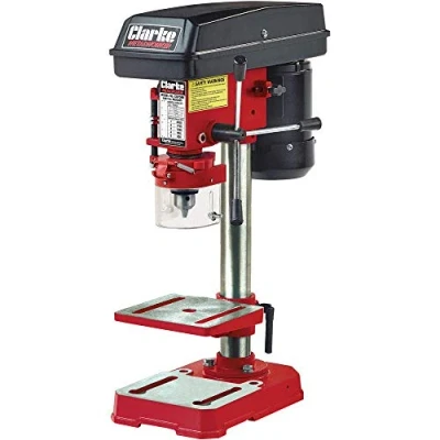 Image of CLARKE CDP5RB 5 SPEED BENCH MOUNTED PILLAR DRILL RED