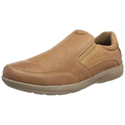 Image of Hush Puppies Men&#039;s Aaron Sneaker, BRNBRN, 10 UK