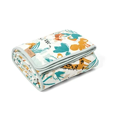 Image of Tutti Bambini Cot/Cot Bed Coverlet Run Wild