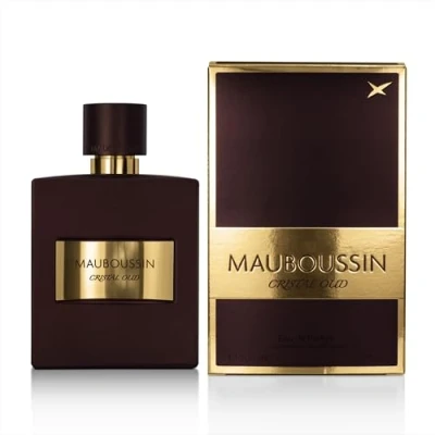 Image of Mauboussin Pour Lui Cristal Oud 100ml (3.3 Fl Oz) Eau de Parfum for Men Oriental Scent
