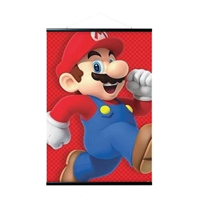 Image of Grupo Erik Magnetic Wall Hanger + Poster, Super Mario Run, 61 x 91,5 cm