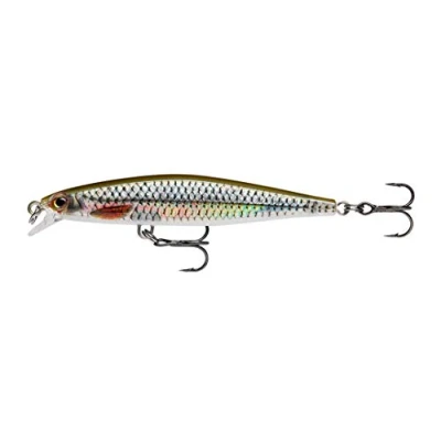 Image of Rapala Shadow Rap Lure with Two No. 8 Hooks, 0.7 m Swimming Depth, 7 cm Size, Live Roach