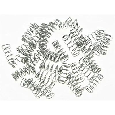 Image of 50x Chrome Strat Tele Single Coil Pickup Spring Bridge Saddle Springs