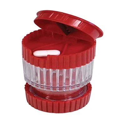Image of 3 in 1 Pill Cutter/Splitter, Crusher and Storage Cut even small Tablets half Aids those with Limited Dexterity, Weak Grip or who can’t take large Ideal for Travel Home use