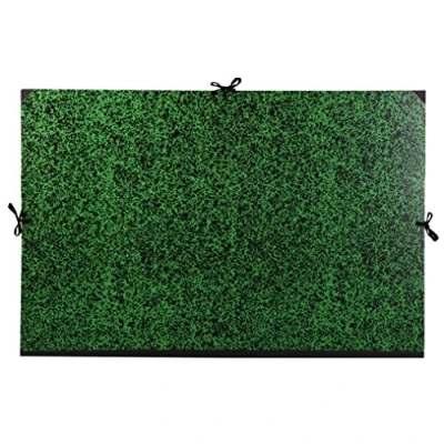 Image of Clairefontaine Ref 33600C Annonay Art Folder 75x110cm Size, Ribbon Tie Closure, 30mm Spine, White Paper Lining, Acid Free Suitable for Transporting Artwork