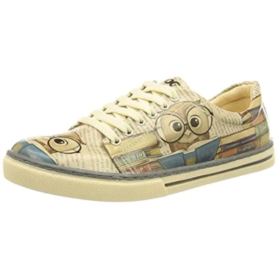 Image of DOGO Women&#039;s Sneaker, Multicolor, 2 UK