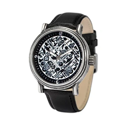 Image of STAR WARS Men Analog Japanese Quartz Watch with Leather Strap WDS001113