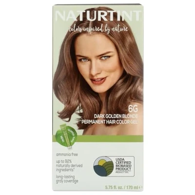 Image of Naturtint Permanent Hair Colorant, Dark Golden Blonde (6G), 5.6 Oz,