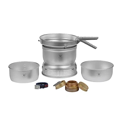Image of Trangia 25 Cookset With Spirit Burner, Silver