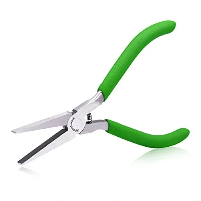 Image of SPEEDWOX Flat Nose Pliers 5 Inches Mini Duck Bill Fine Micro Chain Precision Jewelry Making Hand Tools Beading Hobby Work Craft Supplies