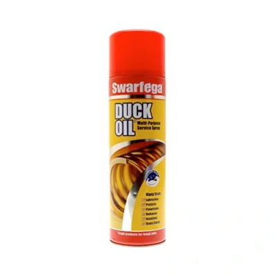 Image of Swarfega Duck Oil Spray Multi Purpose Lubricant, Rust Protector, Releases Rusty Bolts, Light Degreaser, Silicone Free, 500ml Aerosol