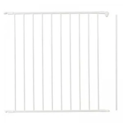 Image of Safetots Safety Barrier for Open Plan Staircases, Extension Panel, White, Metal, 72cm, Panel Stairs