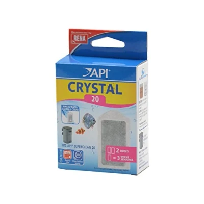 Image of API Crystal 20 Media 2 pack for SuperClean Filter