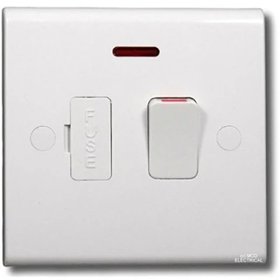 Image of Deta S1371 Switched Fused Spur Connection Unit with Neon 13 Amp
