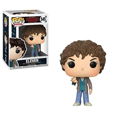 Image of Funko POP! Television: Stranger Things Eleven Collectible Vinyl Figure Collectable Gift Idea Official Merchandise Toys for Kids &amp; Adults TV Fans Model Collectors