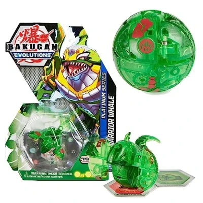 Image of Bakugan Evolutions 2022 Platinum Series Die cast Ventus Warrior Whale