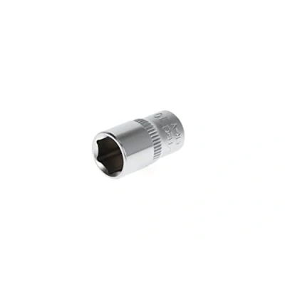 Image of GEDORE red Socket, 1/4&quot; 6.3 mm drive, hexagonal, 10 AF, Tool, R41001003, steel
