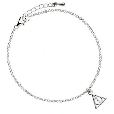 Image of Harry Potter Sterling Silver Deathly Hallows Bracelet SCB054