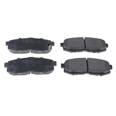 Image of LEY42643Z, LEY42643ZA, LEY42648Z, LEY42648ZA, LEY52643Z Brake pad set BLUE PRINT ADM54292 Rear Axle with acoustic wear warning anti squeak plate