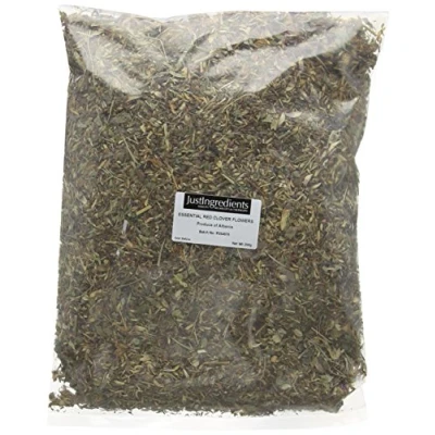 Image of JustIngredients Essentials Red Clover Flowers, 250 g Pack of 2