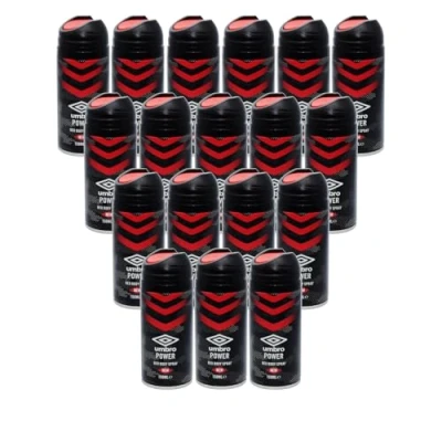 Image of Umbro Power Deodorant Body Spray 150ml (18 Pack) (With A FREE Fridge Magnet)
