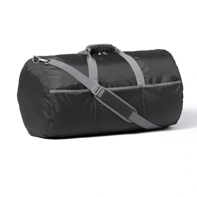 Image of Amazon Basics Large Travel Bag and Gym Bag, Top Loop Handle, Weekend Holdall Duffle 98L, Black