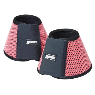 Image of Roma Air Flow Shock Absorber Bell Boots, Pink, Pony