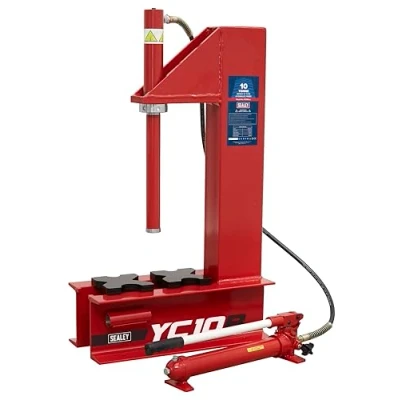 Image of Sealey Hydraulic Press 10 Tonne Bench &#039;C&#039; Type