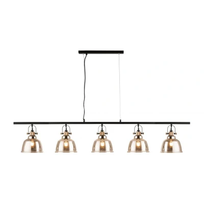 Image of Ava 5 Light Bar Gold Pendant Ceiling
