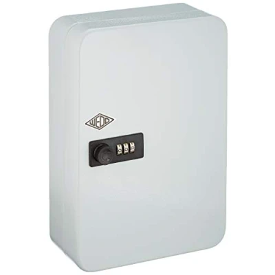 Image of Wedo 102 42437 24 Key Cabinet with 3 Digit Combination Lock Light Grey