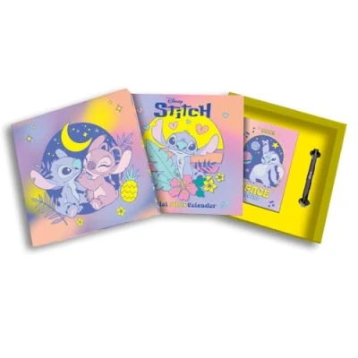 Image of 2025 Calendar Disney Stitch Calendar, A5 Diary and Pen Gift Box Set Official Product: Original Danilo Collectors [Kalendar]