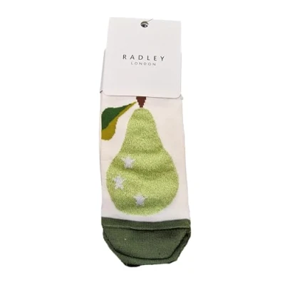 Image of RADLEY 1pk Perfect Pear Socks in Chalk